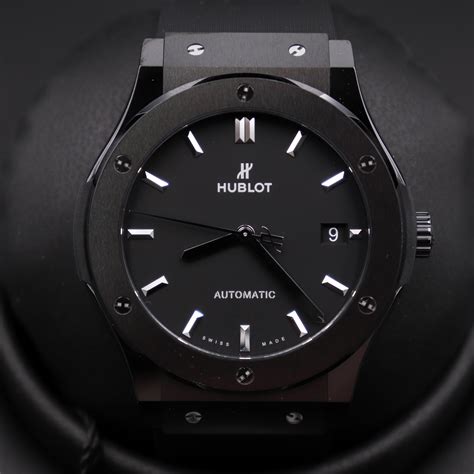 hublot classic fusion black limited edition|Hublot classic fusion 45mm.